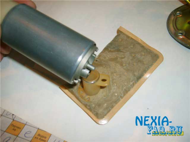 Чистка сетчатого фильтра бензонасоса на нексии (nexia)