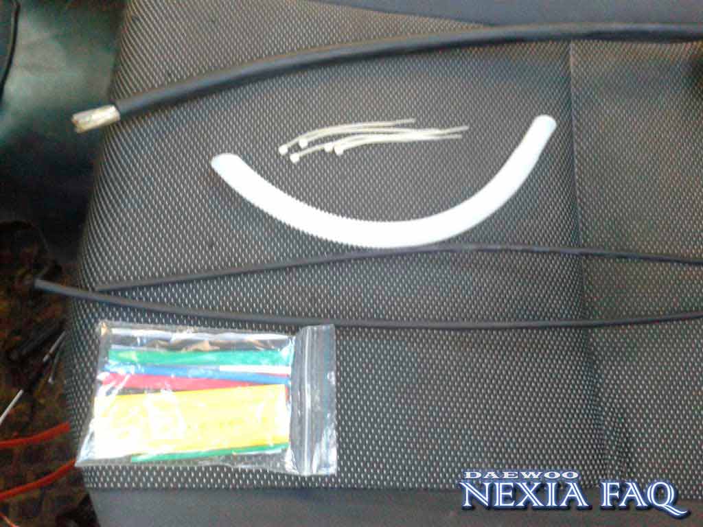 Ремонт проводки в гофре двери на нексии (nexia)