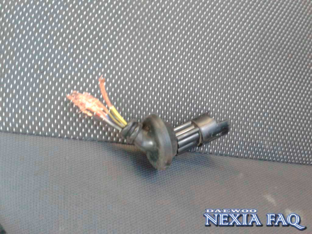 Ремонт проводки в гофре двери на нексии (nexia)