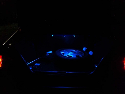 подсветка багажника