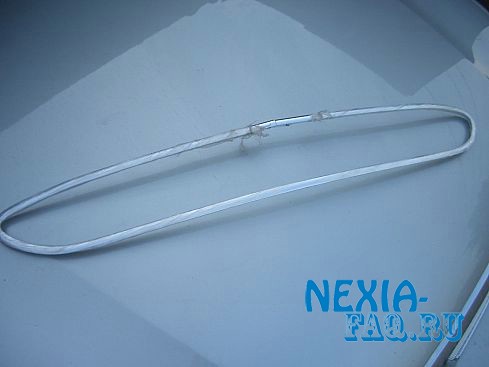 Сетка в бампер нексии (nexia) своими руками
