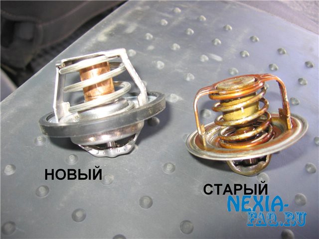 Замена термостата на нексии (nexia) с двигателем SOHC
