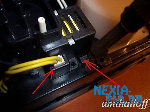 Изменение подсветки блока управления печкой на нексии (nexia)
