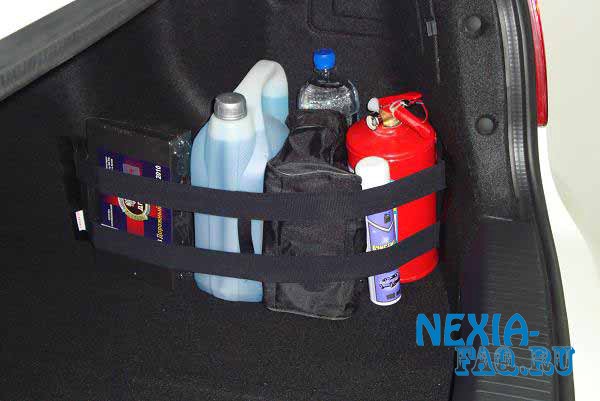 Карман в багажник нексии (nexia)