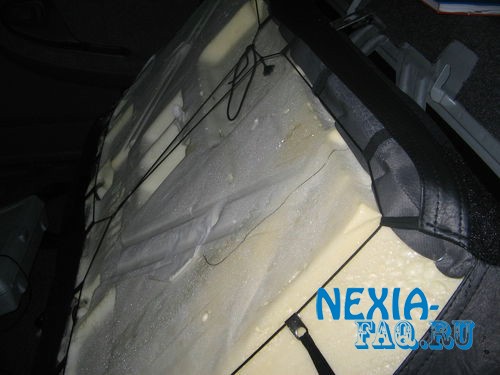 Как снять заднее сиденье на нексии (nexia)
