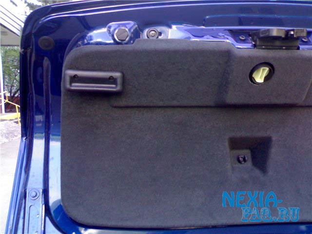 Ручка закрытия багажника на нексии (nexia)