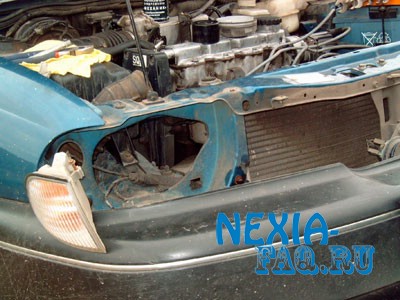 Как снять блок-фару на нексии (nexia)