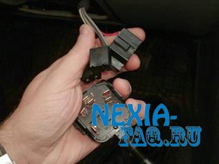 Ремонт подрулевого переключателя света фар на нексии (nexia)