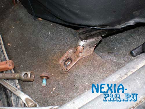 Устранение скрипа сиденья на нексии (nexia)