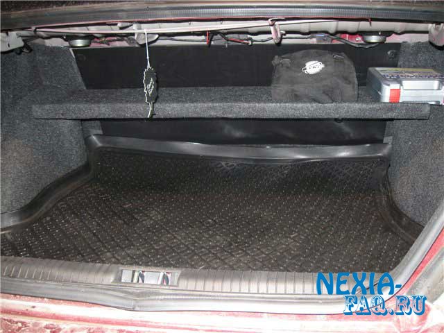 Полка в багажник на нексию (nexia)