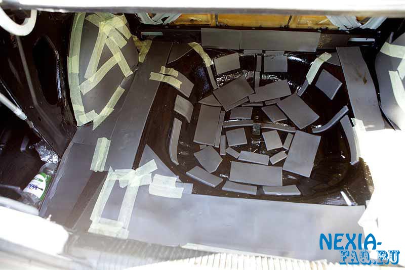 Борьба со ржавчиной в багажнике нексии (nexia)