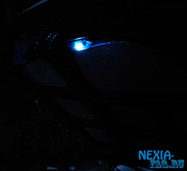Подсветка капота на нексии (nexia)