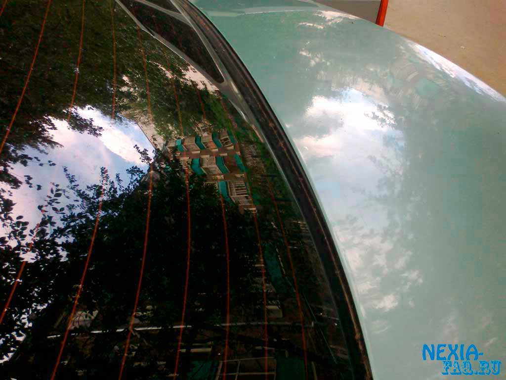 Уплотнитель крышки багажника на нексию (nexia)