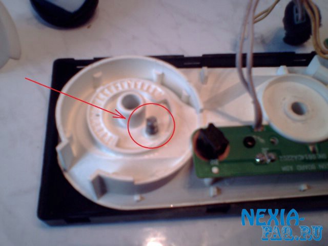 Ремонт переключателя тепло/холод на нексии (nexia)