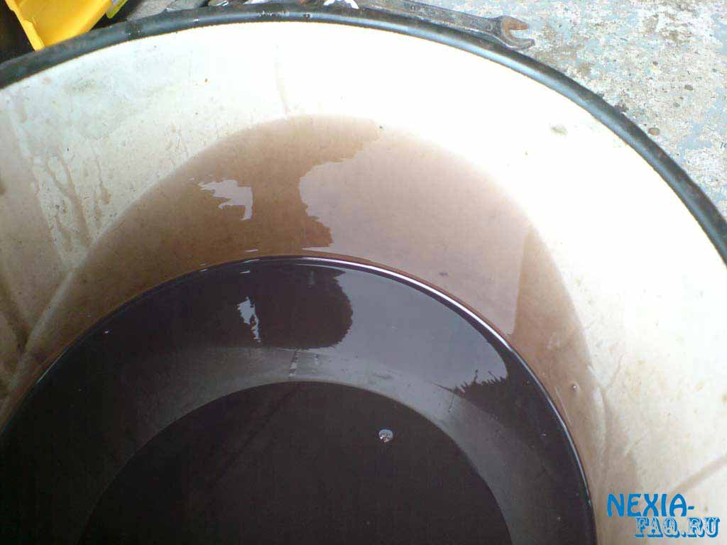 Замена масла в КПП нексии (nexia)