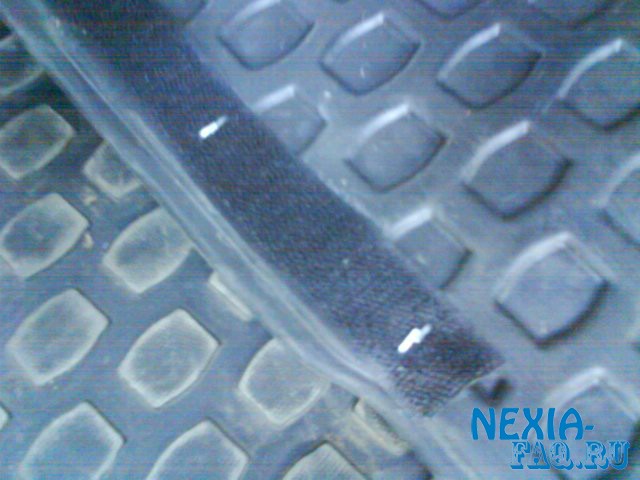 Устранение ерзания ковриков на нексии (nexia)