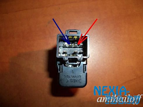 Изменение подсветки кнопок стеклоподъемников на нексии (nexia)
