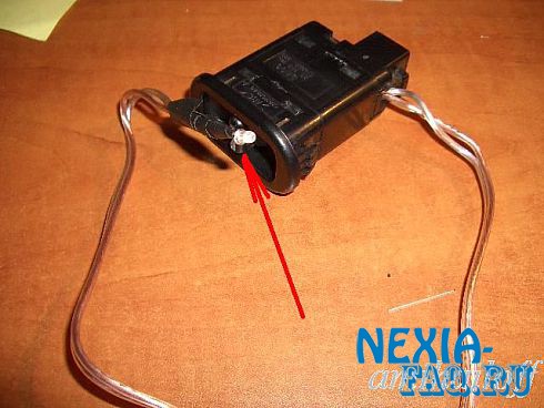 Изменение подсветки кнопок стеклоподъемников на нексии (nexia)