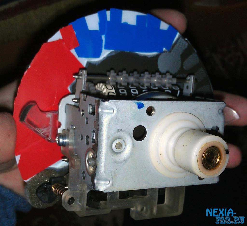 Светодиодная подсветка панели приборов на нексии N-100 (nexia)