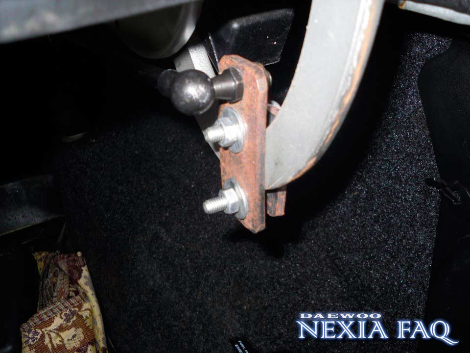 Газовый упор на крышку багажника нексии (nexia)