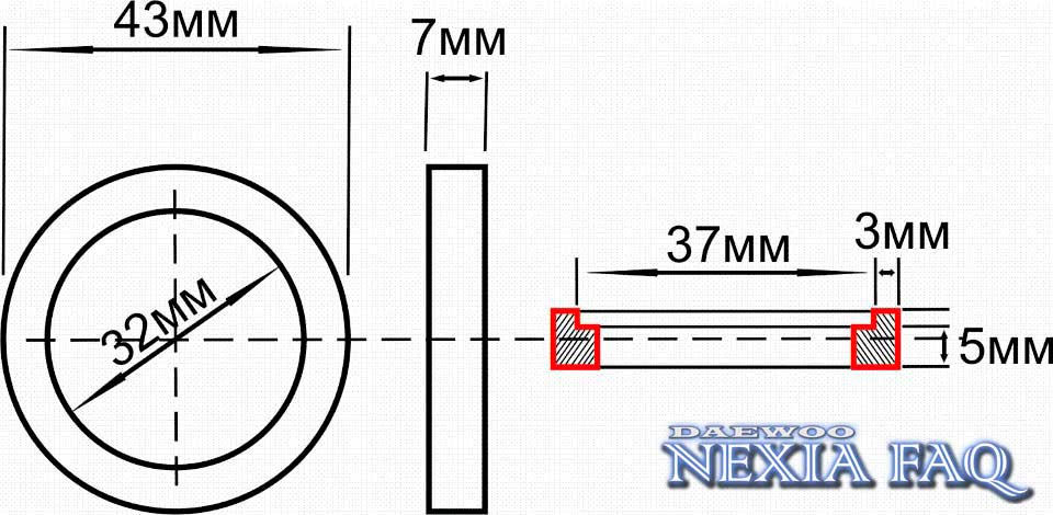 Подсветка замка зажигания на нексии(nexia)
