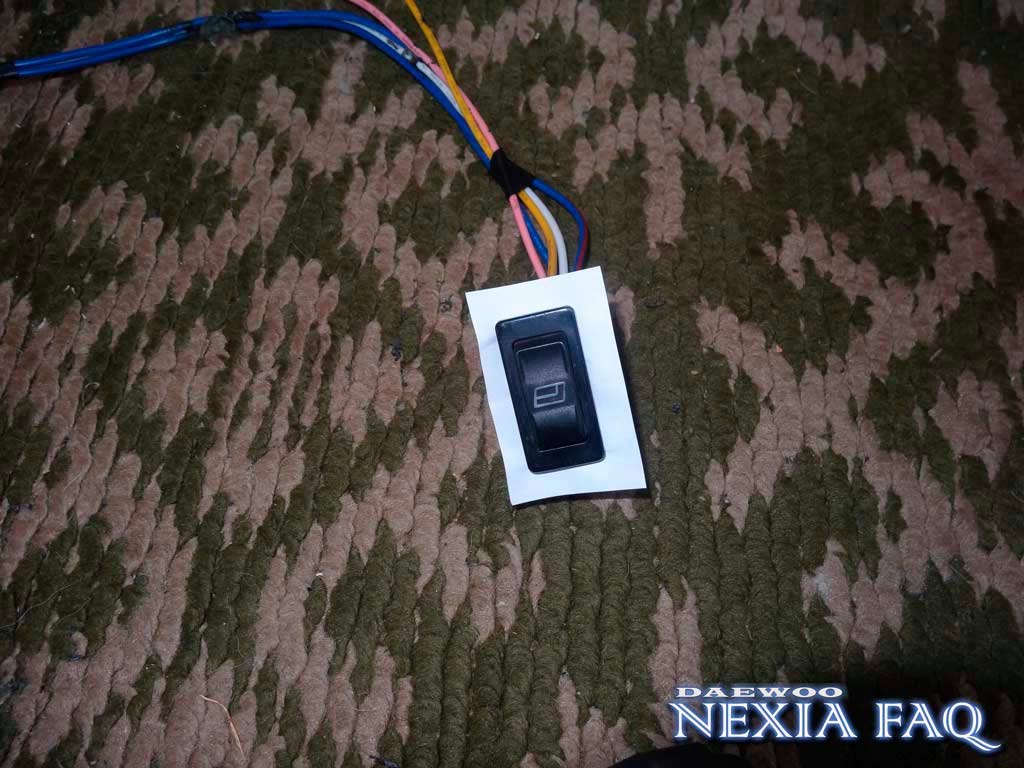 Изменение расположения кнопок ЭСП на нексии N-150