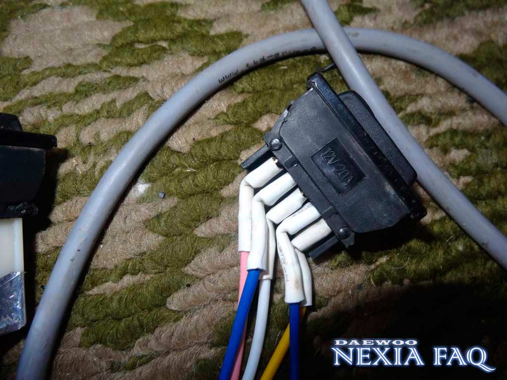 Изменение положения кнопок ЭСП на нексии N-150 (nexia)