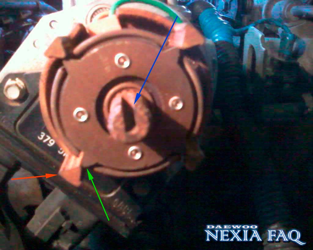 Установка угла опережения зажигания без стробоскопа на 8-ми клапанной нексии (nexia)