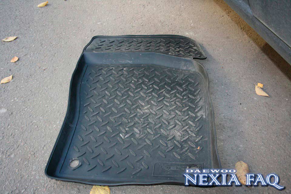 Крепление ковриков на нексии (nexia)