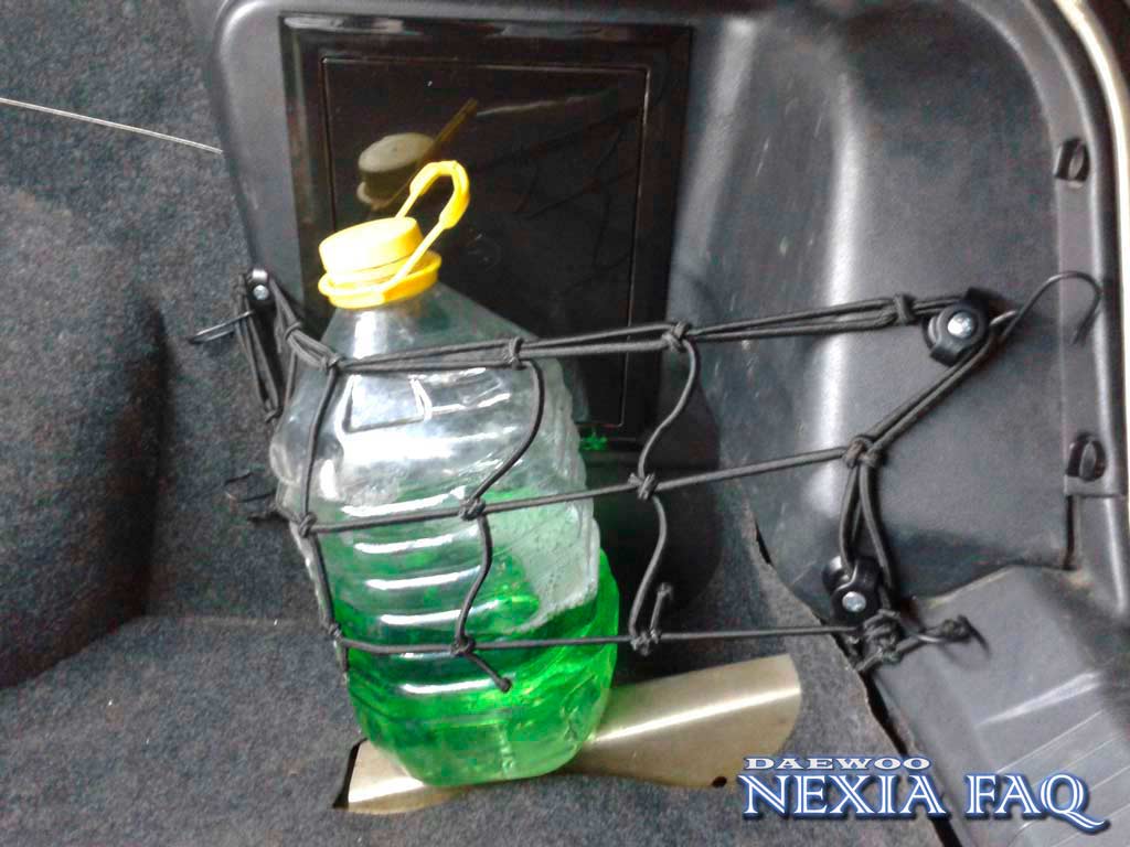 Сетка в багажник нексии (nexia) 