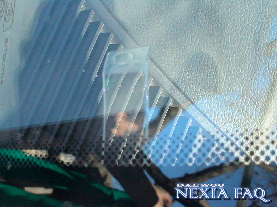 Держатель информационных табличек на нексию (nexia)