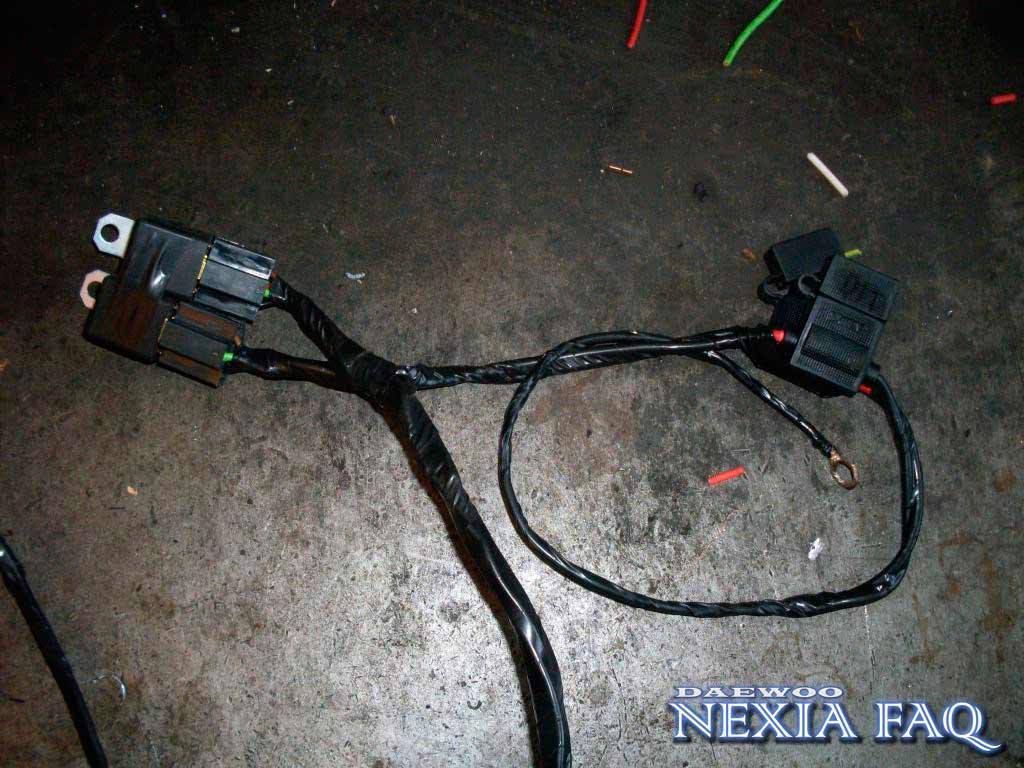 Замена проводки фар (плохо светят фары) на нексии (nexia)