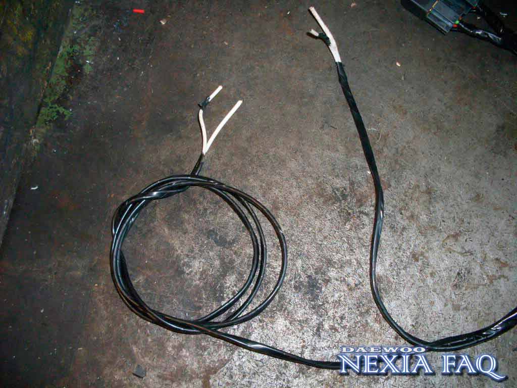Замена проводки фар (плохо светят фары) на нексии (nexia)