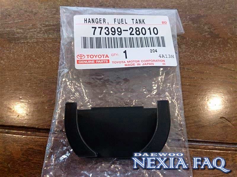 Держатель крышки (пробки) бензобака на нексии (nexia)