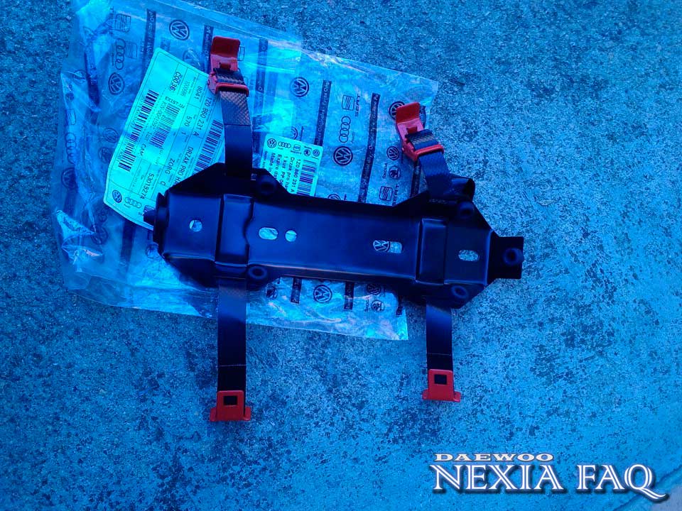 Держатель для огнетушителя на нексию (nexia)