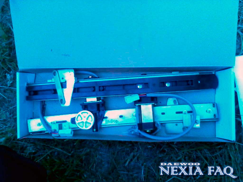 Установка стеклоподъемников Форвард на нексию (nexia)