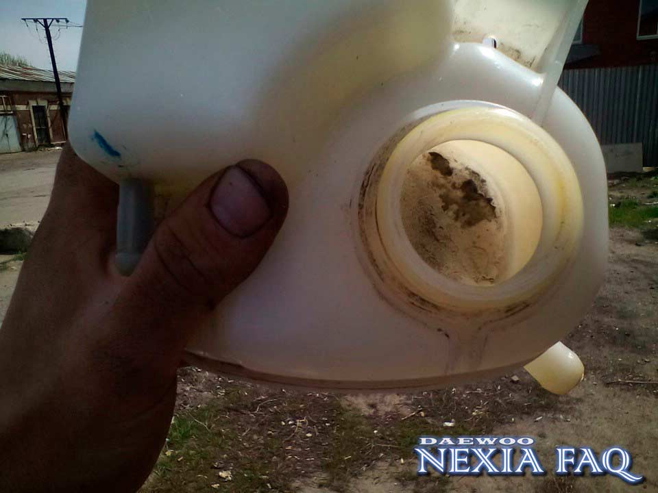 Замена антифриза на нексии (nexia)