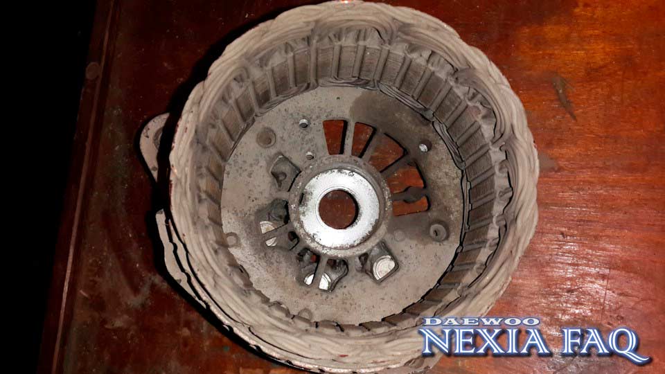 Замена подшипников генератора на нексии (nexia)
