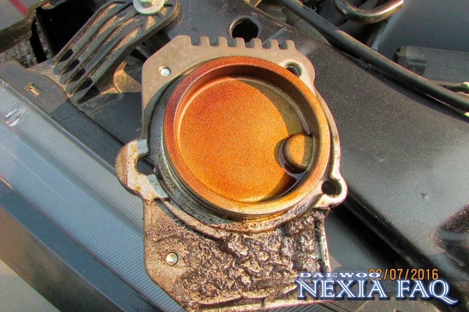 Течь масла из-под крепления катушки зажигания на нексии (nexia)