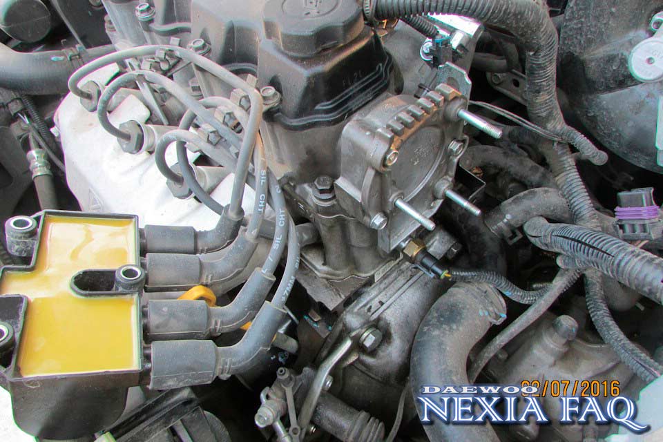 Течь масла из-под крепления катушки зажигания на нексии (nexia)
